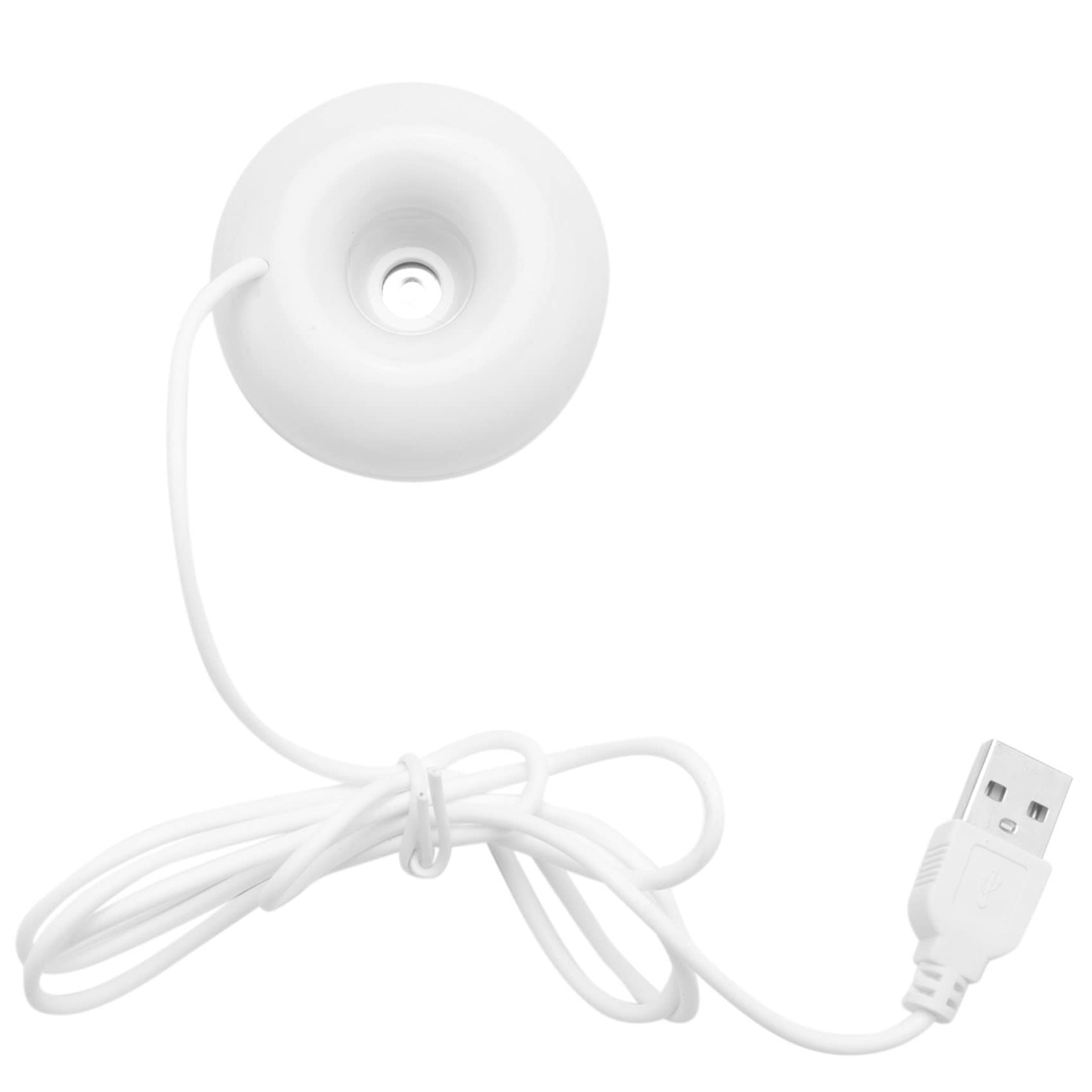CTRLZS White donut humidifier usb desktop mini humidifier portable air purifier white