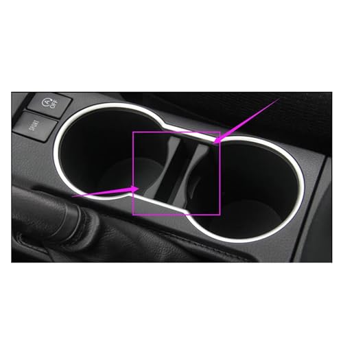 Inserts de porte-gobelets pour console centrale Toyota Corolla rangement stable - 5