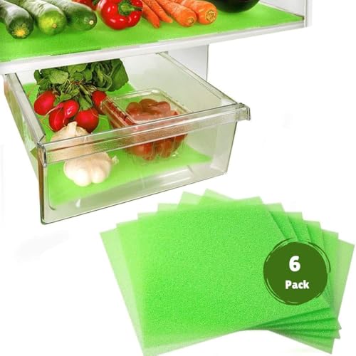 Fruit & Veggie Life Extender Drawer Liner - Refrigerator Organizers and Storage, Fridge Shelf Liners - Detailed View