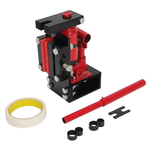 Foruly Golf Club Shaft Puller Hydraulic Extractor for Graphite & Steel Shafts Precision .335-.370 Hosel Protector Rubber Shaft Clamp Includes 2-Ton Bottle Jack Complete Club Repair Kit