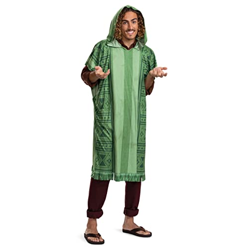 Poncho Bruno Madrigal pour adulte solution déguisement rapide sans effort