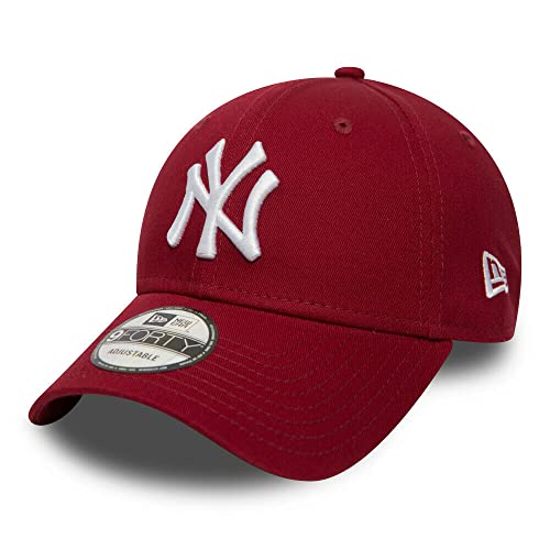 New Era Cappellino 9Forty MLB Ess YankeesEra Baseball cap Taglia Unica - Rosso Bordeaux