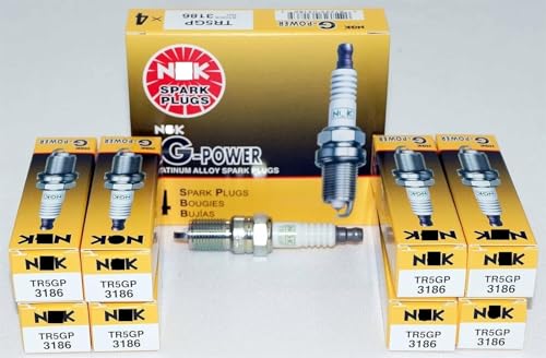 Bujía TR5GP 3186 G-Power Platinum pack 8 piezas nuevas para encendido coche