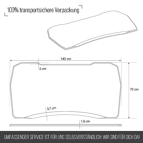 Ultimate Setup® - Tavolo da gioco 140 x 70