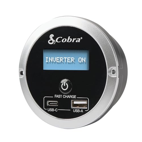 Image of Cobra CPIALCDG1 Remote Controller, Remote On /Off, 4 Mounting Options, Black