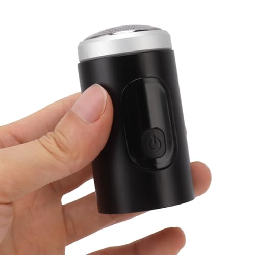 65000RPM Silent Beard Shaver Electric Beard Trimmer USB Rechargeable Waterproof Portable Beautician Black Trimmer for Men Women