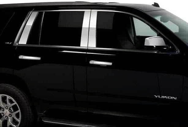 Miniatura 2 de Putco Kits de molduras de postes de pilar de acero inoxidable - Compatible con Hyundai Santa Cruz 2022-2025 Crew Cab