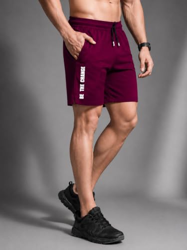 Image of Dpassion Quick Dry Polyester Sport Shorts for Men | Gym, Running and Training Shorts