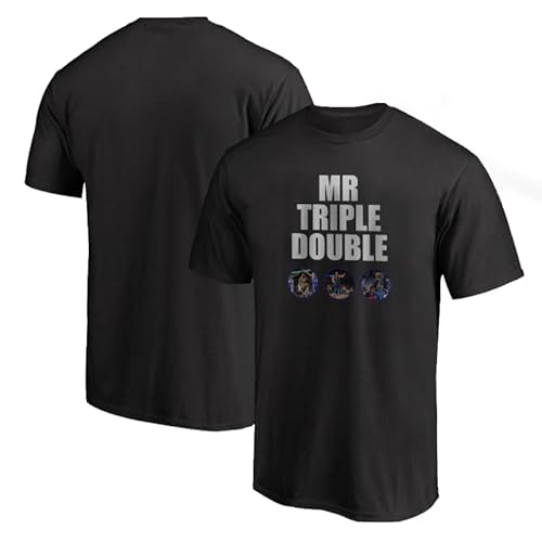Russell Westbrook T-Shirt – Premium Quality - Vintage Basketball Graphic Tee for Men Black