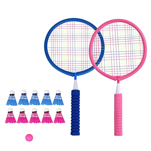 Set Badminton Per Bambini Tradineur: 2 Racchette, 1 Volano E Custodia – Ideale Per Giardino, Spiaggia E Vacanze (66 Cm, Colore Casuale) - 3