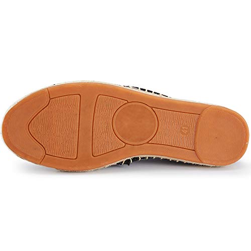 Alexis Leroy Men's Canvas Slip on Flat Espadrilles3