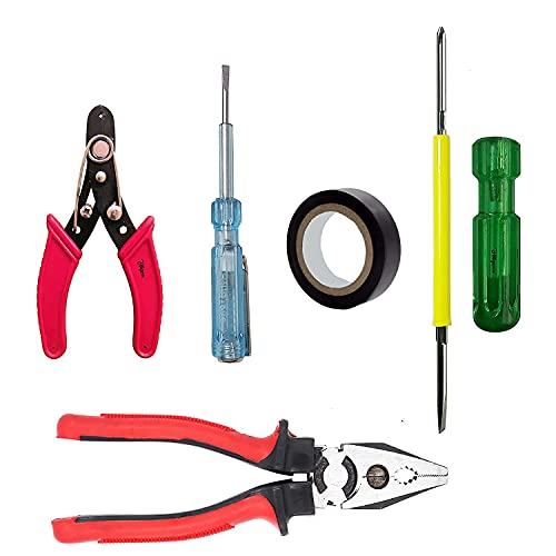 SKY BLUE Enterprises Combo of Plier, 2in1 Screwdriver, Line ...