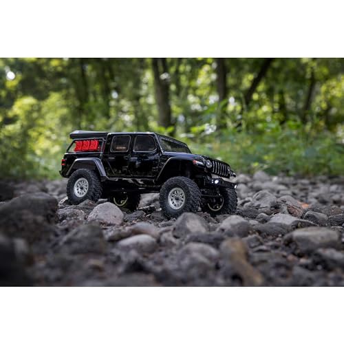 Image of Axial RC Truck SCX24 Jeep Gladiator 4 Wheel Drive Rock Crawler Brushed RTR (Nothing Needed to Complete Ready-to-Run), Black, AXI00005V2T5, Remote Control Car, RC Car, RC Crawler