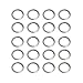 UTSAUTO M16 Oil Drain Plug Gaskets Crush Washers Sealing Washers Rings 803916010 for Subaru Outback Crosstrek Forester WRX BRZ Impreza (20 Pcs)