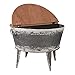Signature Design by Ashley Shellmond Rustic Distressed Metal Accent Cocktail Table with Lift Top 20