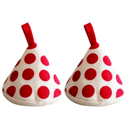 Guantes de soporte para ollas, 1 par de manoplas resistentes al calor para freír cocina, agarradores de mango de olla caliente para freír sartenes y sartenes