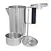 Stanley Hold Tight Percolator Coffee Pot 1.1 qt | Stainless Steel 6 Cup Coffee Maker | Stove Top or Open Fire | Backpacking, Camping, Hiking Cookware | BPA-Free | Stainless Steel
