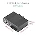 1PCS 100/1000M Industrial POE Switch 2 Optical + 4 Ports, Single-Mode /Dual-Fiber SC/SFP Transceiver, Non-Web Managed(4 SC-4 RJ45 1000M)