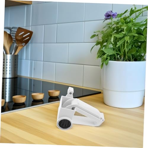 Rallador giratorio de queso Lurrose 2 pcs blanco miniatura 6