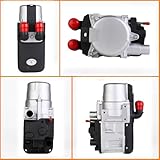 MXHACD 12V 5KW Diesel Water Heater,Remote Water Parking Heater, Diesel Parking Water Heater Complete Kit With Remote Control And LCD Switch(Size:5KW,Color:black) - Image 4