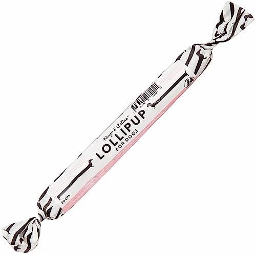 Hugo & Celine Pizzle Sticks For Dogs - Lollipup Dog Chew, 100% Healthy Natural Dog Treats. High In Protein, Long Lasting Dog Treat. 20cm Long