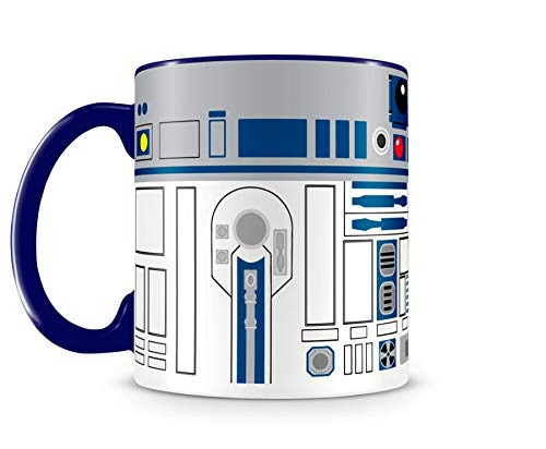 Caneca Star Wars R2D2 M Azul