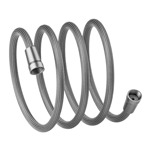 kaiop Manguera De Ducha Reemplazo Desmontable - Extensor Para Manguera De Ducha - Accesorio De Y Boquilla Extensora Para Baño Bañera Fregadero Camping Residencia Exterior