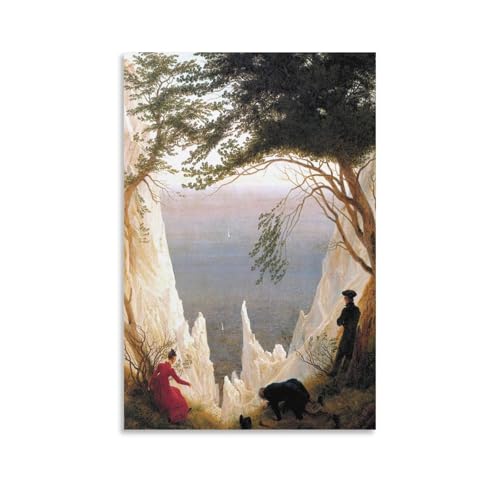 Toile Les falaises de Rügen Friedrich pour créer un salon apaisant