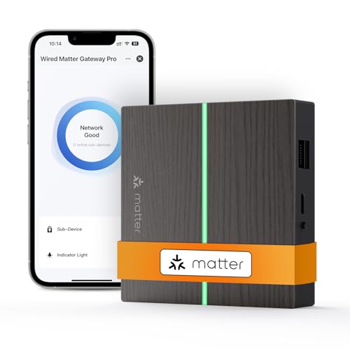 AVATTO Tuya Matter Zigbee Gateway, Thread Gateway, unterstützt Alexa, Google Assistant, Apple HomeKit und SmartThings Sprachsteuerung