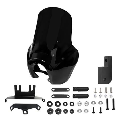 Aileron latéral carénage haut de gamme pour style Club Style Moto Dyna FXR et Street Bob