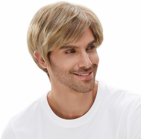Ombre brown wig men