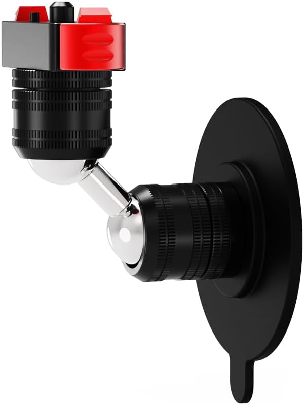 BGNing Aluminum Universal Camera Plate Holder with 1/4 Screw Hole Compatible with ACTION5 PRO HERO13 x4/OSMO 360 (SET4-B)