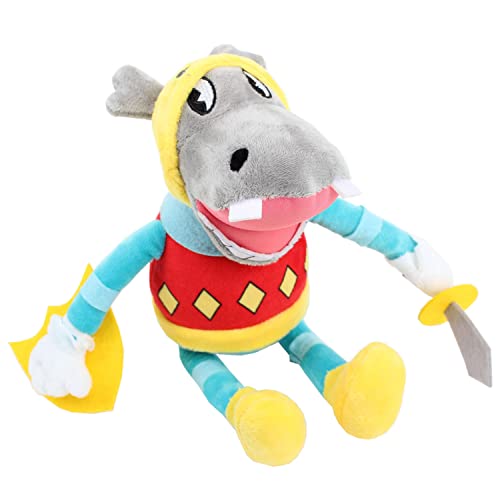 Uiuoutoy Cuphead Chess Knight Plush Toys Mugman Game Adventure Figure 12'' #TOP15