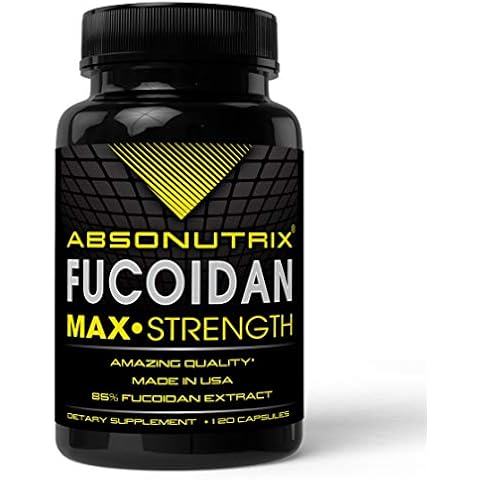 Absonutrix Fucoidan Pure-brown seaweed extract laminaria Japonica cell immunity (120 capsules) Cover