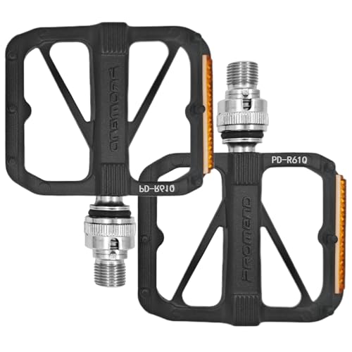 Quick-Release Folding Bike Pedals, Aluminum Alloy
