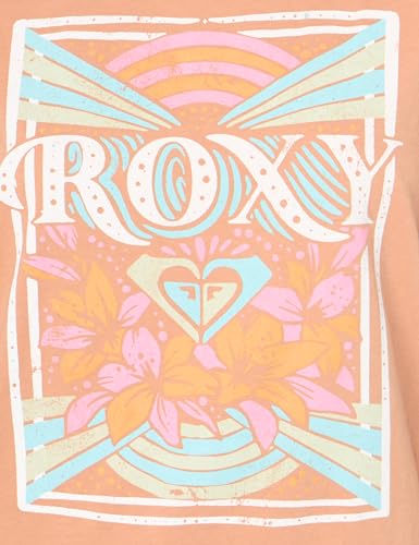 Image of Roxy Womens Boyfriend Crew T-Shirt, Casual Relaxed Fit Crew Neck Tee Short Sleeve Cotton Basic Shirt Everyday Comfort