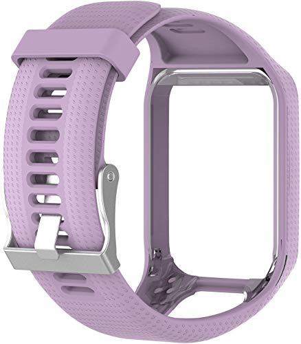  Axcellent Band per Tomtom Runner 2 3,Spark 3,Golfer 2,Adventurer - Braccialetto in Silicone con Cinturino di Ricambio - Accessori GPS Smart Watch