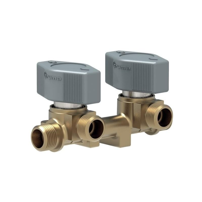 Vanne Trumatic 2 sorties diamètre 8mm pour caravane et camping-car