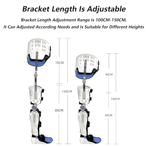 Órtesis de cadera ajustable con soporte de pierna completa miniatura 6