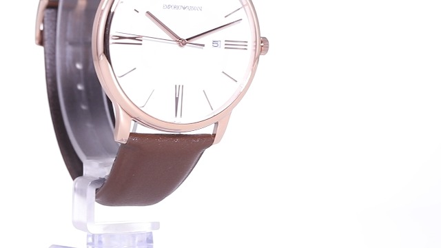 Amazon | [エンポリオアルマーニ] 腕時計 AR11572 メンズ ブラウン