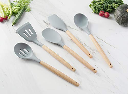 Outils de cuisson antiadhésifs multifonctions | Ensemble de cuisine 7pcs résistant au feu