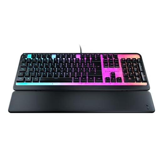 Turtle Beach Magma - Membrane RGB Gaming Keyboard mit Membrantasten, Advanced Anti-Ghosting, Easy-Shift Technologie, RGB-Beleuchtung, abnehmbare Handballenauflage