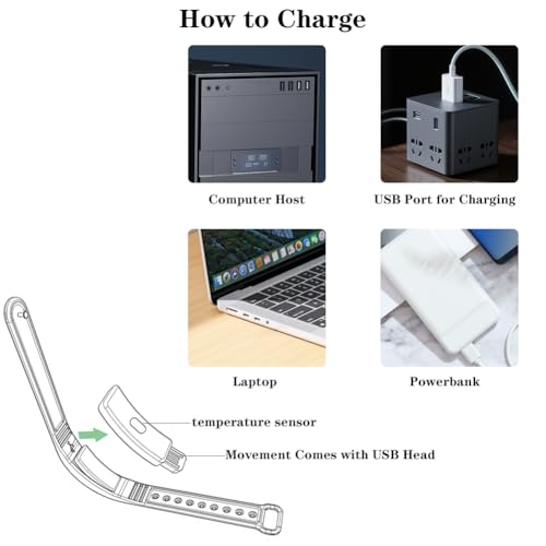 Umllpet Vibrationswecker Armband, Silent Vibrations Wecker Armband, Vibrationsuhr Vibrationsalarm Erinnerung für Kinder Erwachsene, Töpfchentrainingsuhr, Trinkerinnerung, Pillenerinnerungen