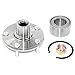 DuraGo 29596149 Front Wheel Hub Kit, 1 Pack, Silver