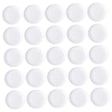 Milisten 50stücke -pappteller Leere Malteller Pappgeschirr Zum Malen Graffiti- Für Junge Mädchen Aquarell-malschalen Keine Abwasch Nötig Für Weihnachtsfeiern Familienfeste Winterpartys