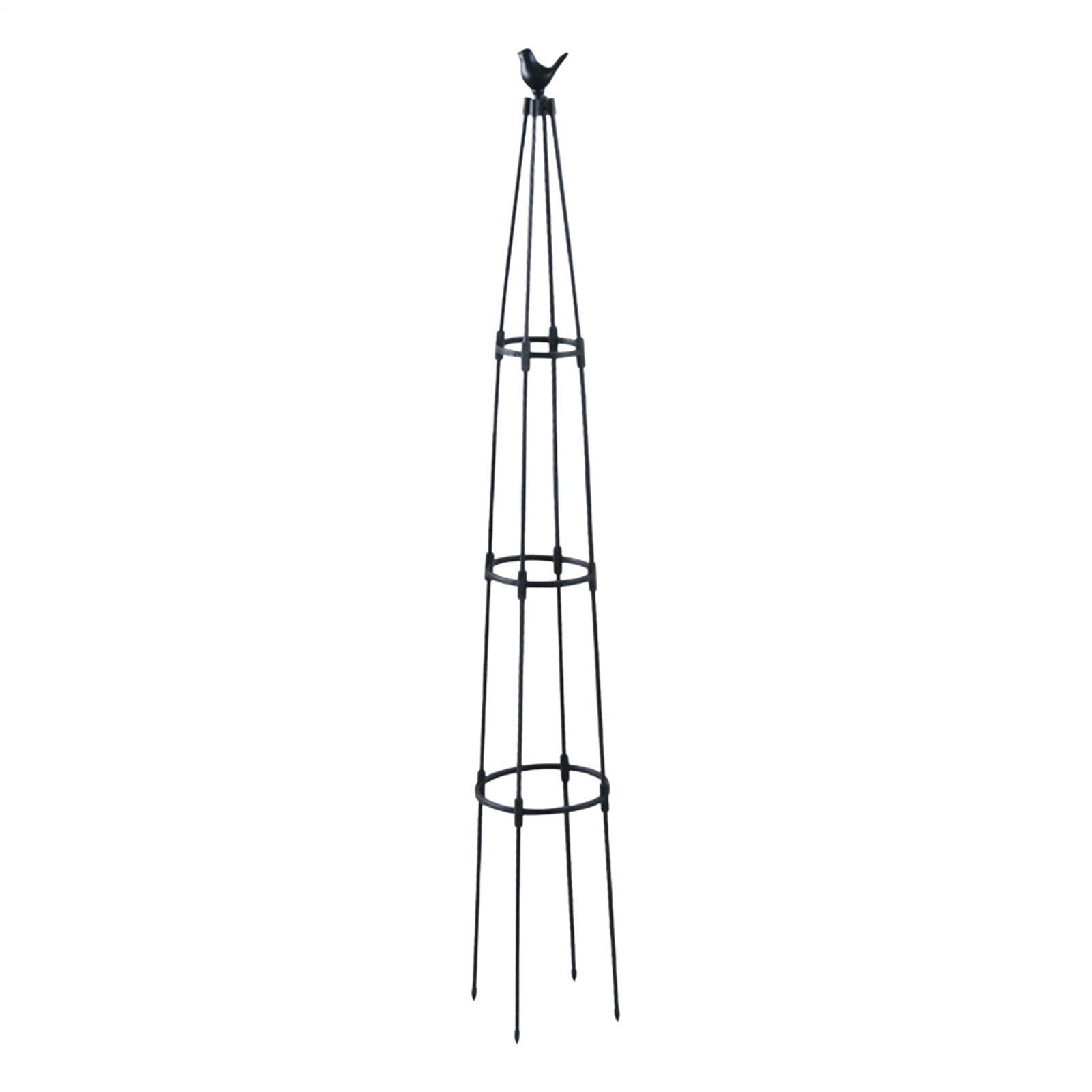 Enrejado de torre de plantas con soporte modular para guisantes y huerto