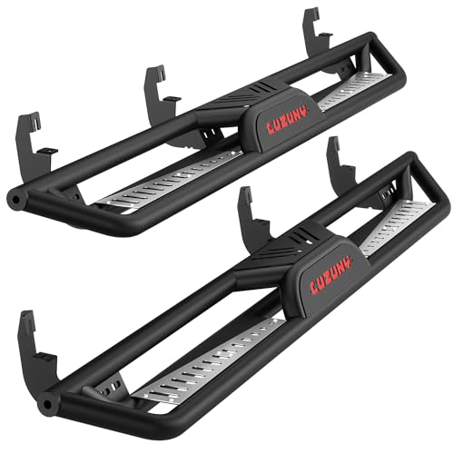 Estribos laterales negros para Chevy Colorado Crew Cab miniatura 1