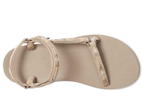 Teva Women's Original Universal Slim Sport Sandal, Archive Wings White Pepper, 82