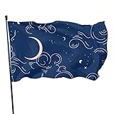 Instalación simple: la bandera tiene dos ojales metálicos de alta calidad que son a prueba de oxidación, que es hermosa y oculta. Es muy fácil de instalar. Ya sea en la habitación, jardín o terraza, se puede decorar como quieras.