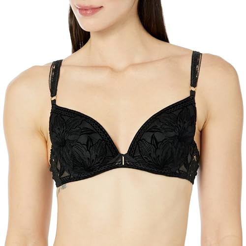 Aubade 1b Coeur a Corps Femme, noir, 90 C (Taille Fabricant:34C)